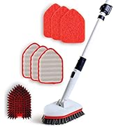 Moku Home Shower Scrubber 3 in 1 Extendable Long Handle 58" Cleaning Brush Bundle Value Pack - No...