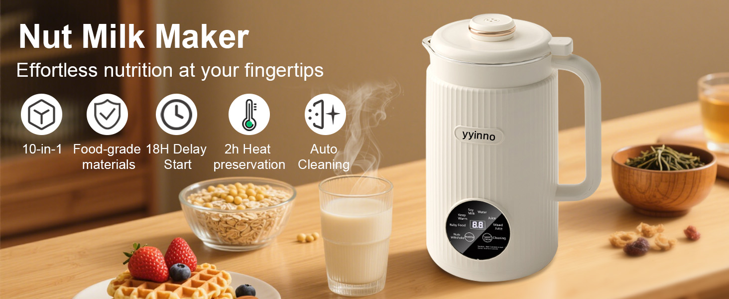 nut milk maker multifunctions 
