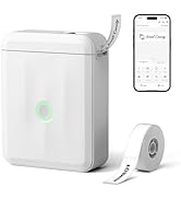 NIIMBOT D110 Upgraded Version Mini Label Maker Machine with Tape, Portable Bluetooth Thermal Prin...