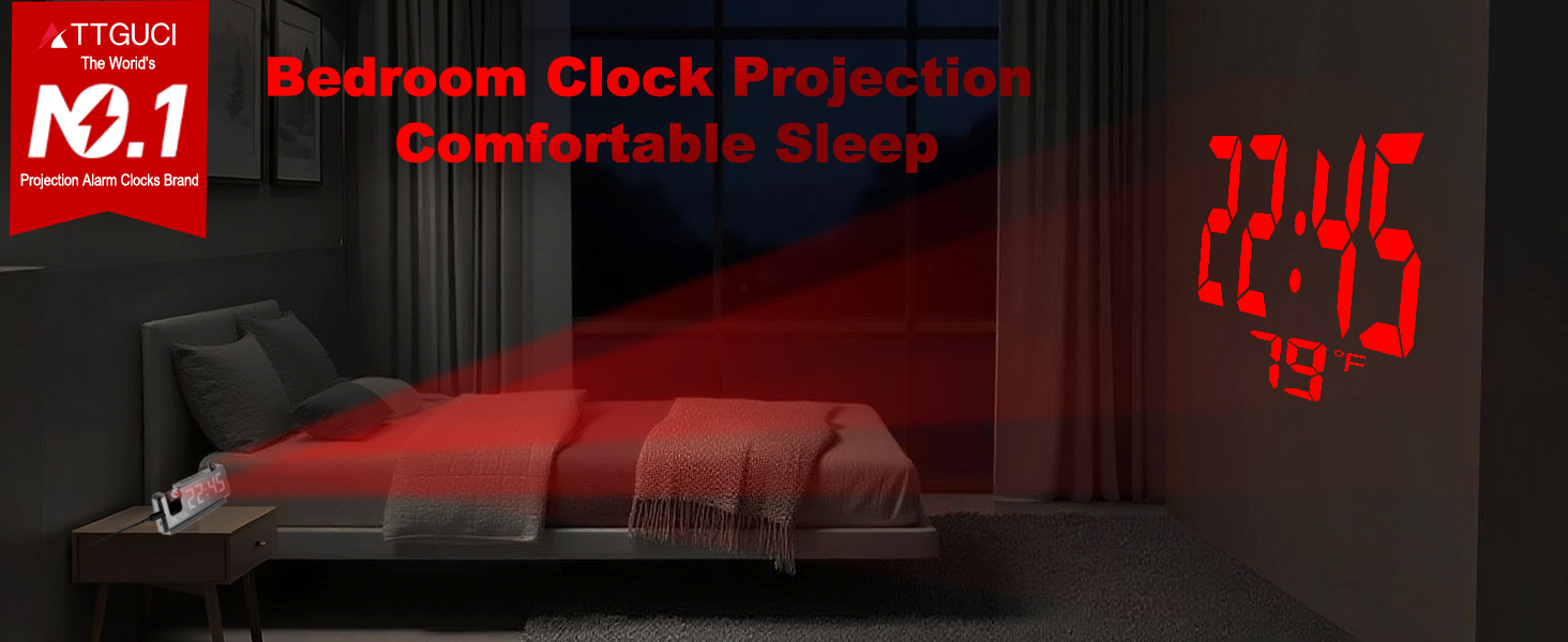 Projection Alarm Clocks