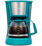 Holstein Housewares - 5 Cup Drip Coffee Maker - Convenient and User Friendly with Permanent Filte...