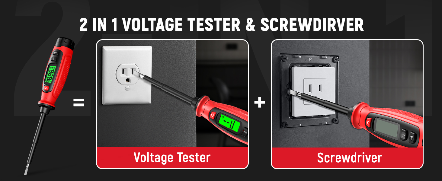 AC voltage measurement non-contact voltage detection (NCV)