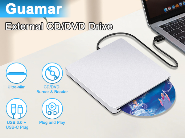 cd reader external dvd player for laptop
