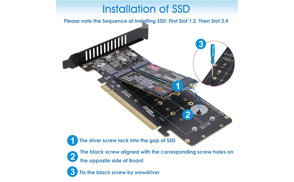 quad nvme pcie