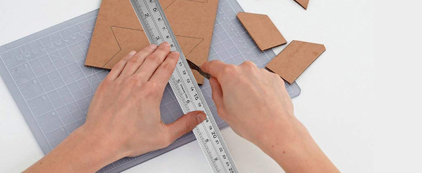 Metal ruler
