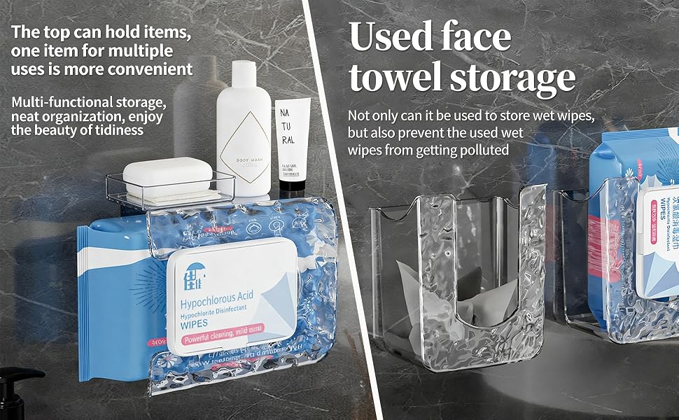 wipes holder for bathroom