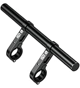 BRCOVAN Aluminum Alloy Handlebar Extender Extensions with 11.81'' Long Cross Bar with Double Clam...