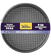 Wilton Platinum Non-Stick Spring Form Pan - Baking Pan for Cheesecakes, Deep Dish Pizzas &amp; Bread ...