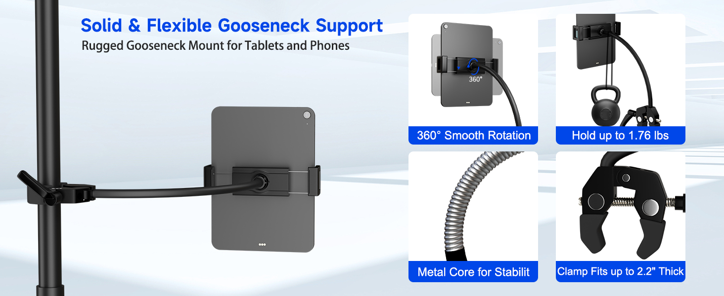 treadmill tablet holder