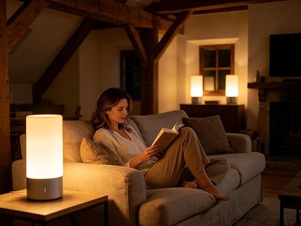 Famigreta RGB Touch Lamp for reading