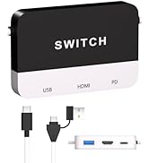 Switch Dock Capture Card for Nintendo Switch 2 in 1, Both A Nintendo Switch TV Adapter and A Nint...