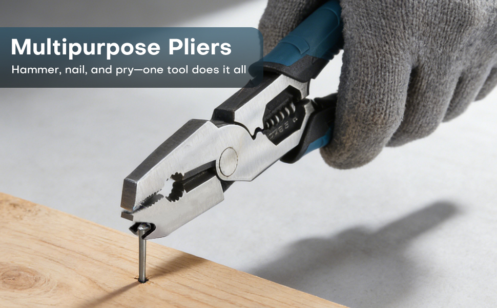 V-Shaped Head for Nail Pulling &amp;amp; Added Control