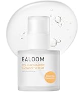 BALOOM 10% Niacinamide Dark Spot Correcting Glow Serum – Korean Skin Care for Uneven Tone, Discol...