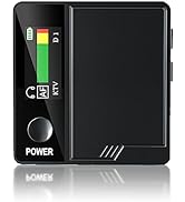 Voice Changer Sound Card, 11 Sound Effects Lavalier Mini Sound Mixer Board with Color Display, Ad...