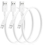 3Pack for [Apple MFi Certified] iPhone Charging Cable 0.3M-Lightning to USB Cable Wire - 1Feet iP...