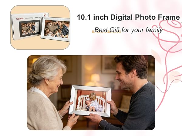 digital picture frame large