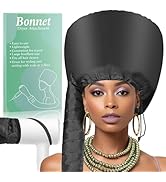 Hooded Hair Dryer Bonnet - Fast-Drying Bonnet Hair Dryer for Natural Hair, Deep Conditioning, Sty...