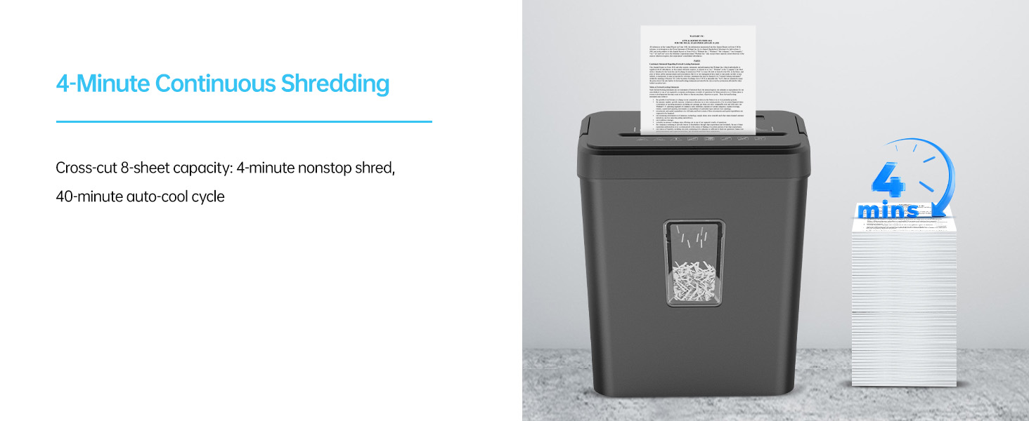 paper shredder for office