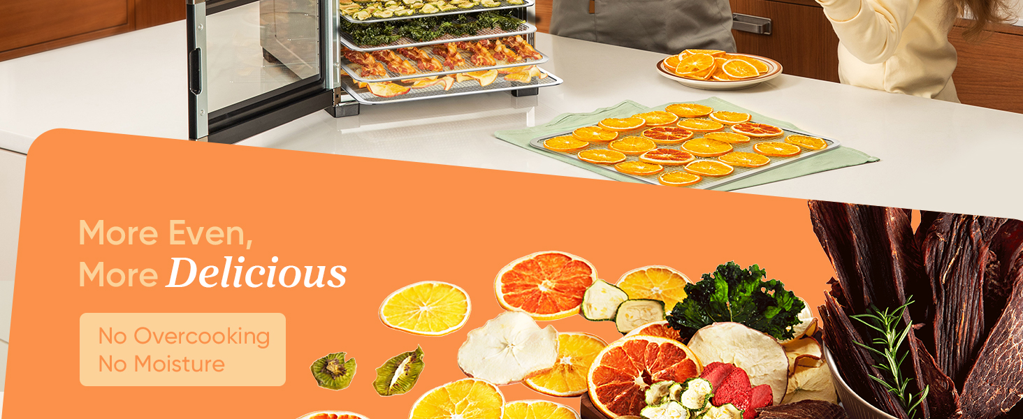 No overcooking &amp;amp;amp; No moisture