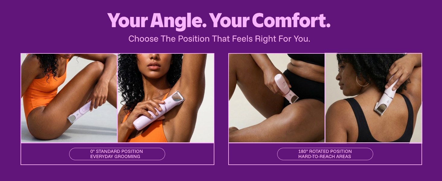 bikini shaver for women-Your Angle Your Comfort