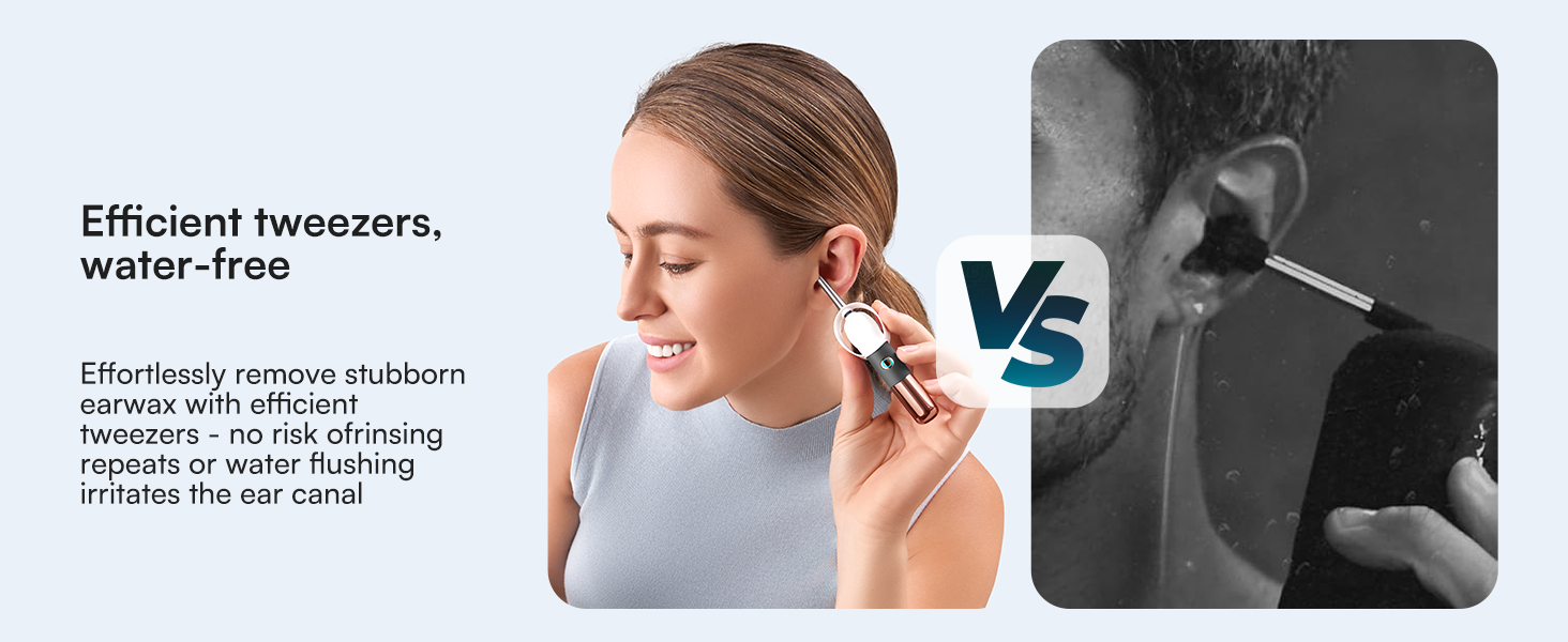Efficient tweezers,water-free