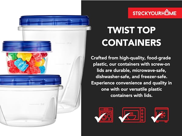 reusable containers with lids