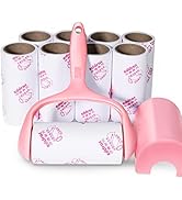 Lint Roller, 9 Refills 540 Sheets,Super Sticky Pet Hair Remover Kit, YQMAJIM Adhesive Lint Brush ...