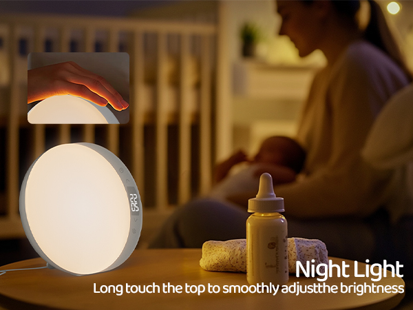 Touch to control night light