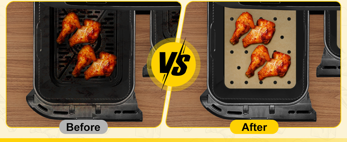 Air fryer liners