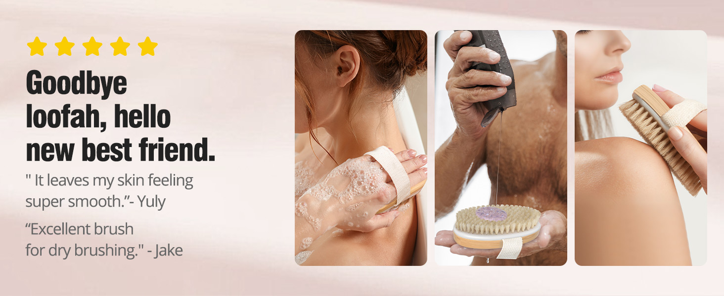 Body Brush for Cellulite Exfoliating