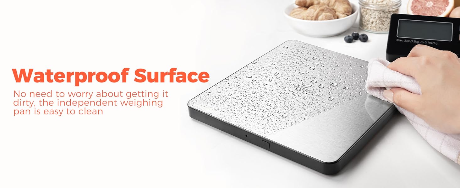 Atogou Upgraded Wireless Food Scale