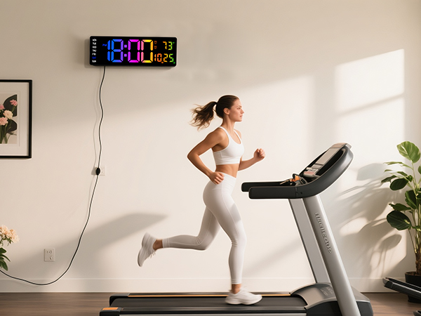 large number digital clock