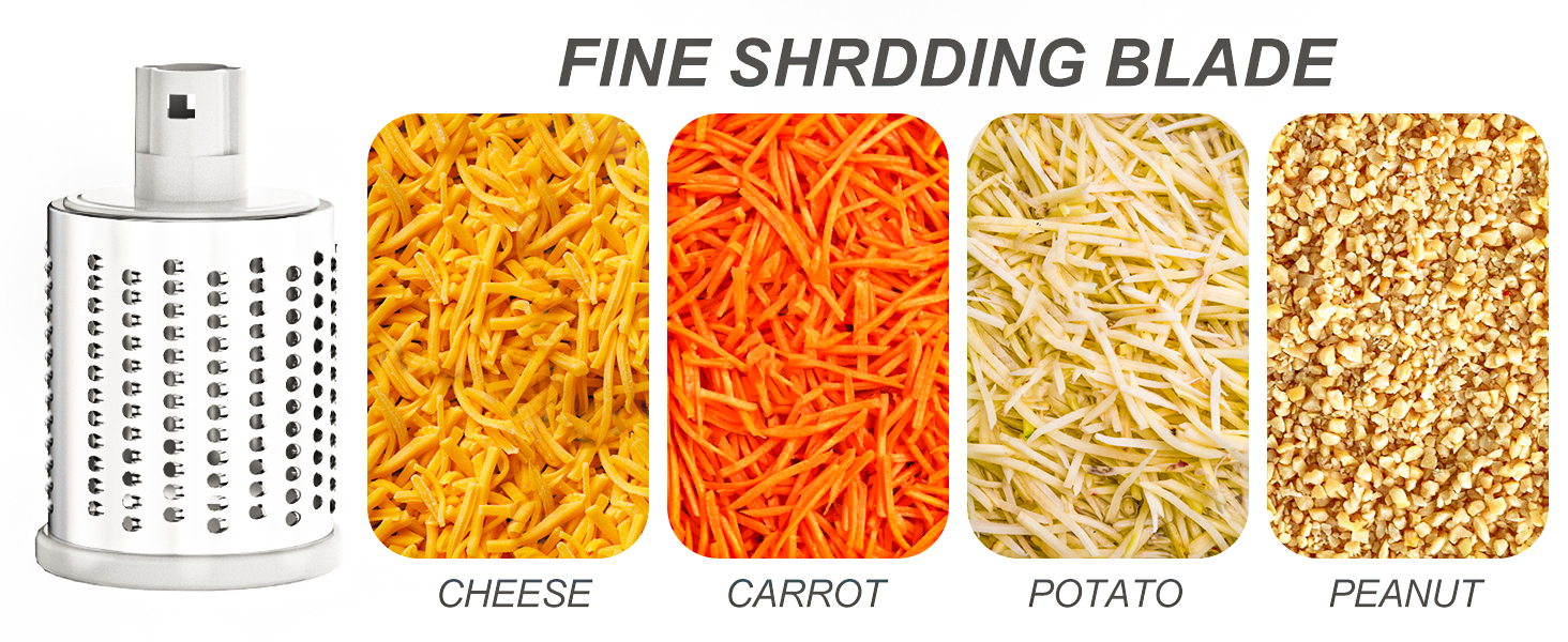 fine shredding blade