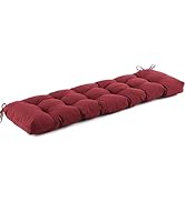 IASEAHK Outdoor Bench Cushion, 48x18x5 Inch, Burgundy