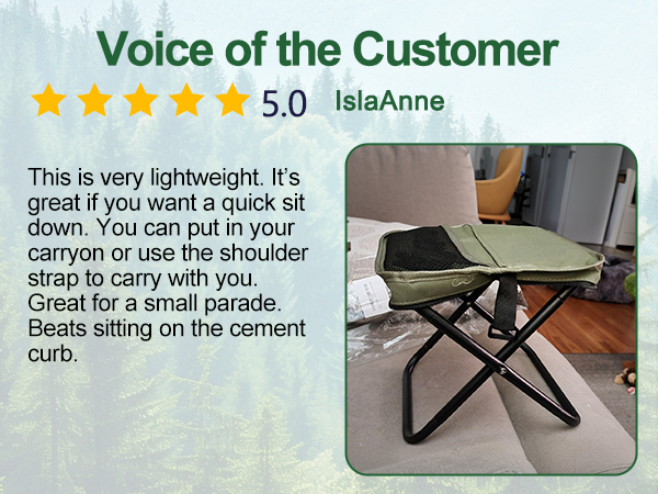 Foldable Stool for Camping