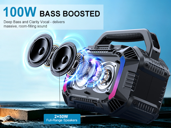 100w speaker