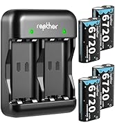 rapthor 4X 6720mWh Rechargeable Controller Battery Pack for Xbox One/Series with Fast Charger Sta...