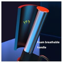 Foam breathable handle