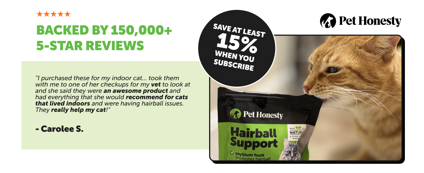hairball treats for cats
