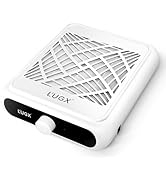 L'UGX Rechargeable Nail Dust Collector, 621 Pa Professional Nail Vacuum Dust Collector Nail Tech ...