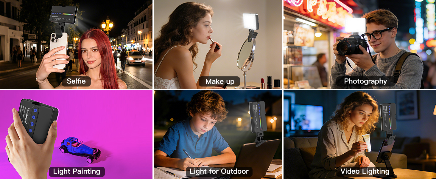 Zealsound RGB Selfie Light