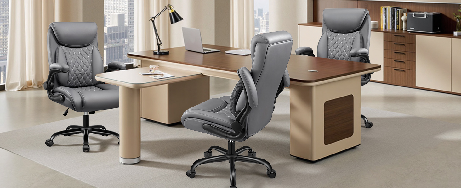 leather desk chair