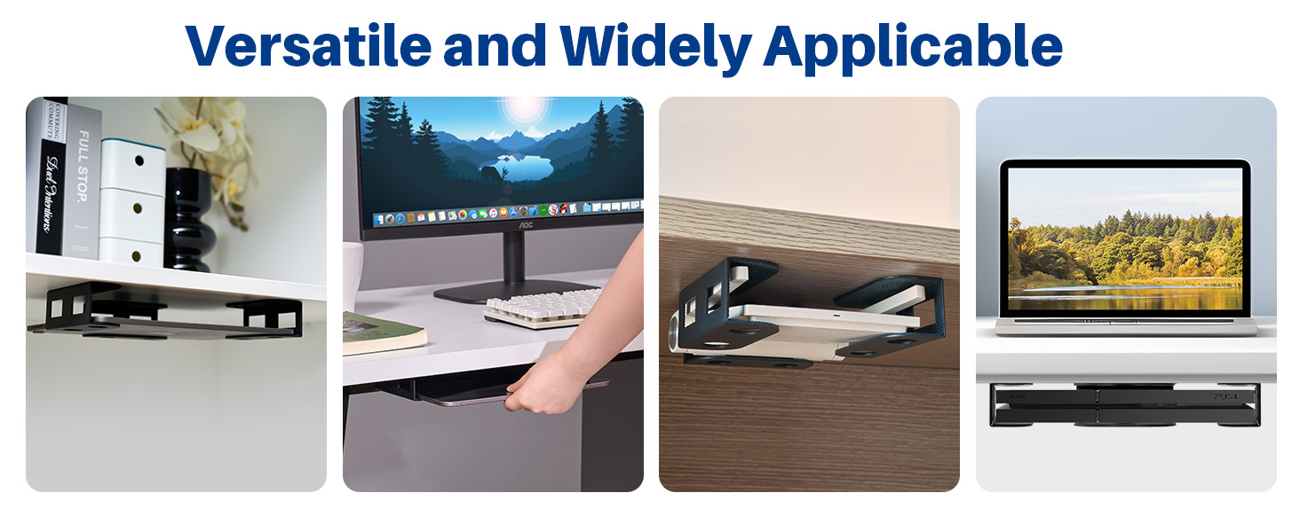 Under Desk Laptop Storage Mount
