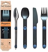 food serving tableware dinner two spork spoon supplies cookware cook compleat cookset magnetic ware