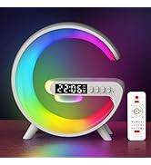 Kangtaixin Wake Up Light Sunrise Alarm Clock for Kids, Bedside Night Lamp with Sunrise Simulation...