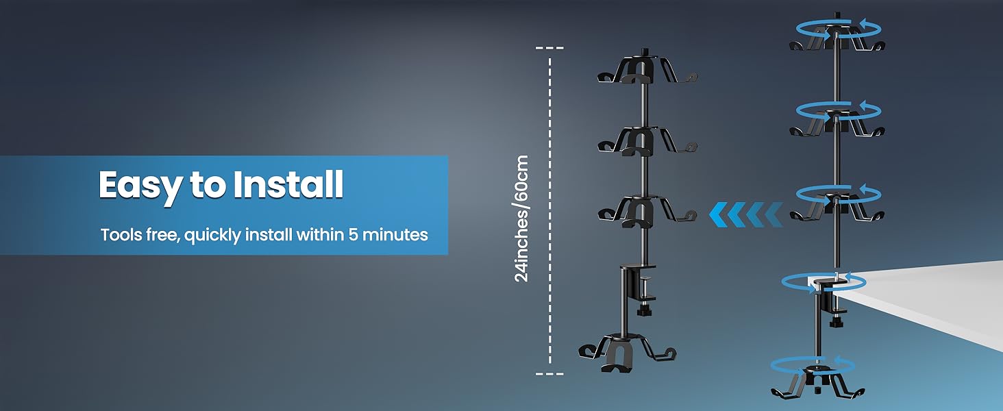 headphone and controller stand