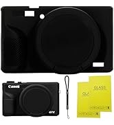 SZHSYJY Case for Canon Powershot G7 X Mark III Digital Camera,Soft Silicone Case for Canon Powers...