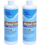 Pool Mate 1-2550-02 Metal Out Swimming Pool Mineral Remover, 2-Pack