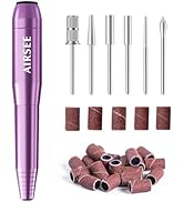 AIRSEE Home Lite USB Mobile Nail Drill Machine for Beginners Portable Nail File Manicure Pedicure...