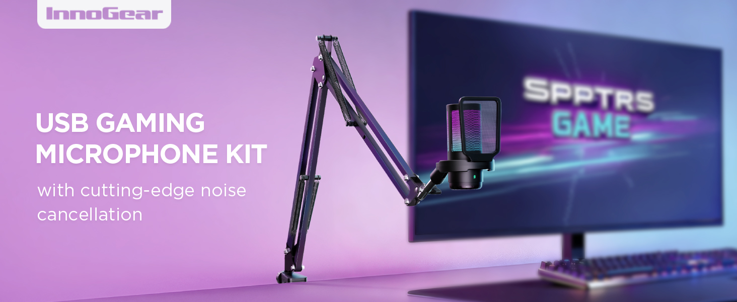 usb gaming microphone kit